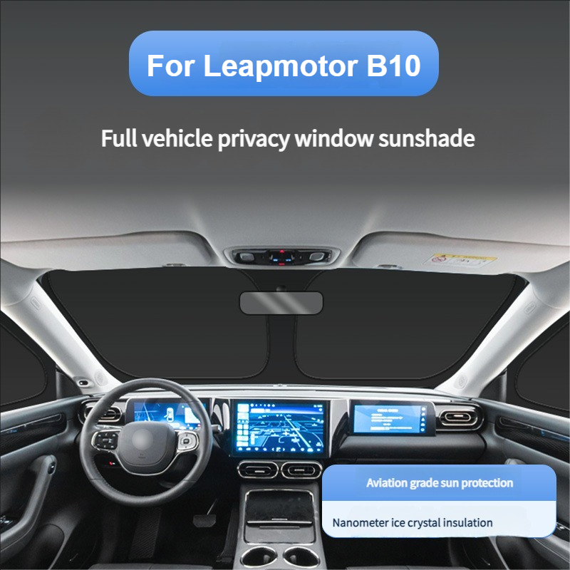 Leapmotor B10용 자동차 햇빛 가리개 우산,  - Car Sunshade Windshield Umbrella Foldable 리뷰 및 가격