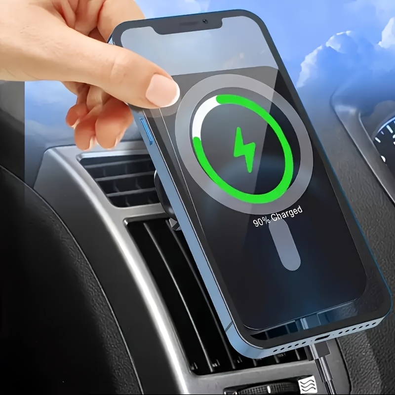 15W 마그네틱 차량용 무선 충전기 고속 충전 조절 가 - Wireless Car Charger Mount Fast Charging 리뷰 및 가격