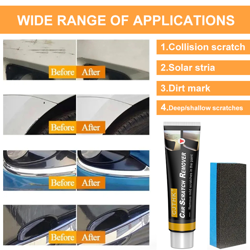 자동차 스크래치 리무버 페인트 관리 도구 자동 소용돌이 - Car Scratch Repair Polishing Wax Paste 리뷰 및 가격