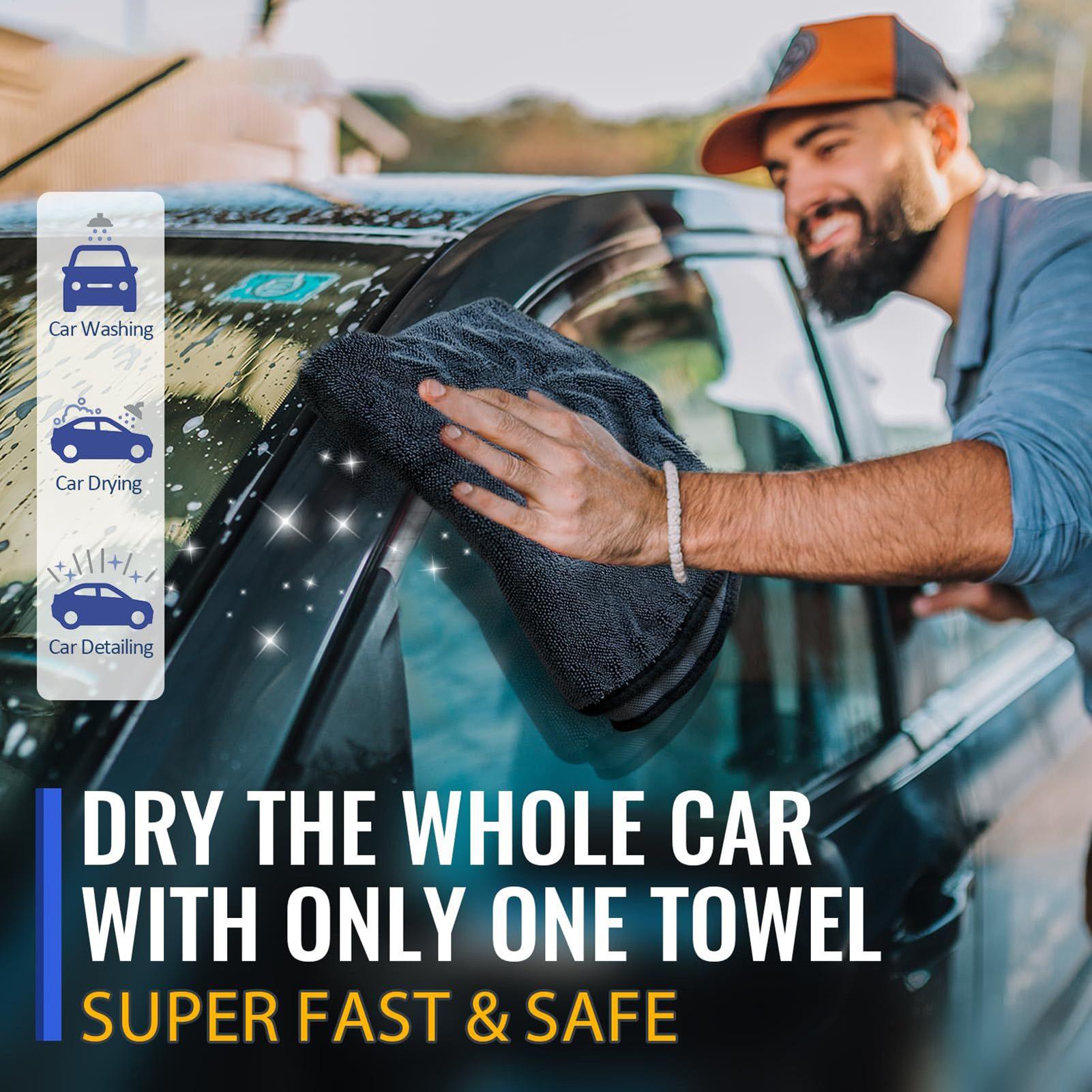 강력 흡수 마이크로파이버 자동차 타월 스크래치 방지 건 - Microfiber Car Drying Towel Super Absorbent 리뷰 및 가격