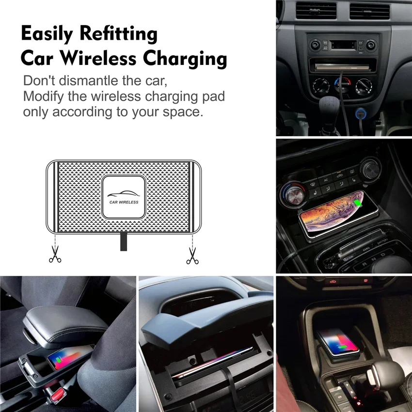 실리콘 패드 스탠드 무선 충전기 자동차 iPhone15 - Wireless Car Charger Mount Fast Charging 리뷰 및 가격