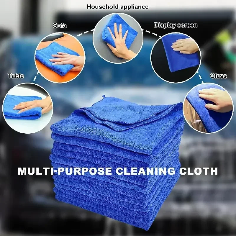 마이크로 화이버 청소 천 보푸라기없는 마이크로 화이버  - Microfiber Car Drying Towel Super Absorbent 리뷰 및 가격