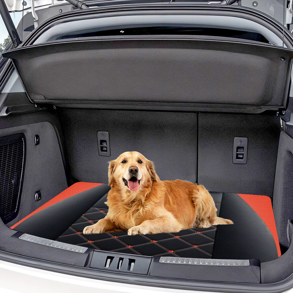 유니버설 자동차 바닥 매트 고급 블랙 레드 크라운 자수 - Car Floor Mats Universal Waterproof Leather 리뷰 및 가격