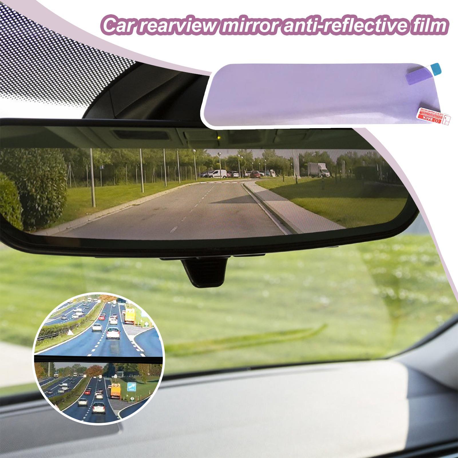 차량 실내 백미러 눈부심 방지 필름 차량 후방 반사 필 - Anti Glare Car Rearview Mirror Film 리뷰 및 가격