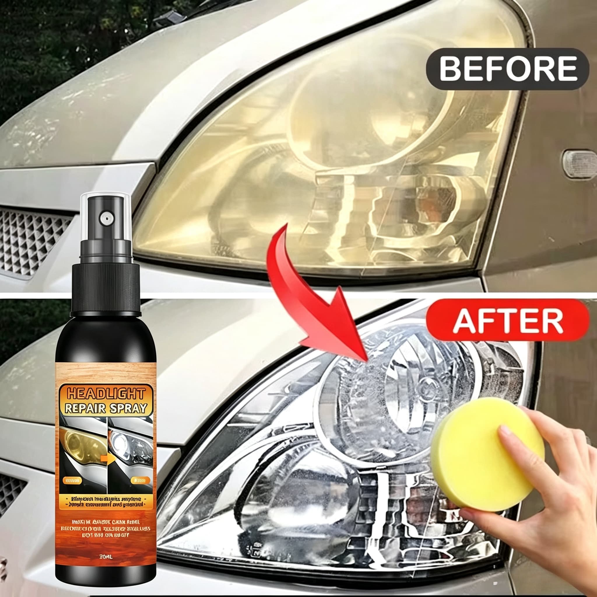 자동차 램프 복원 광택 키트 - 헤드라이트 스크래치 제 - Car Scratch Repair Polishing Wax Paste 리뷰 및 가격