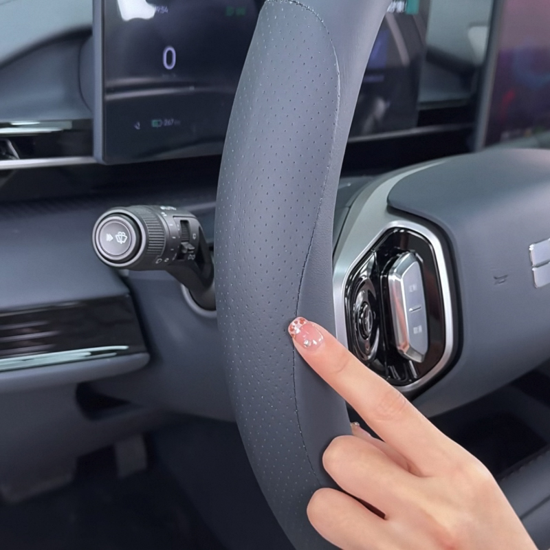 Geely Galaxy E5 EX5 2024-2026  - Car Steering Wheel Cover Anti Slip Breathable 리뷰 및 가격
