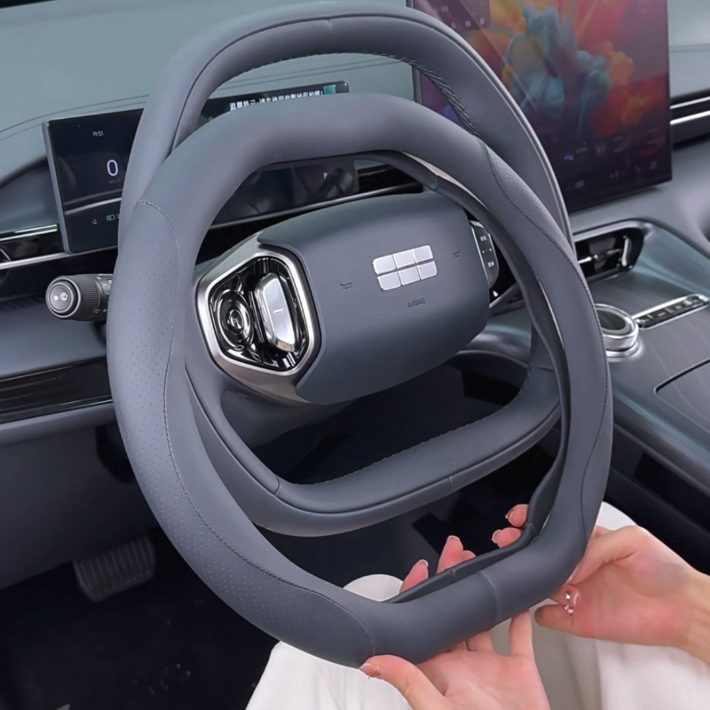 Geely Galaxy E5 EX5 2024-2026  - Car Steering Wheel Cover Anti Slip Breathable 리뷰 및 가격