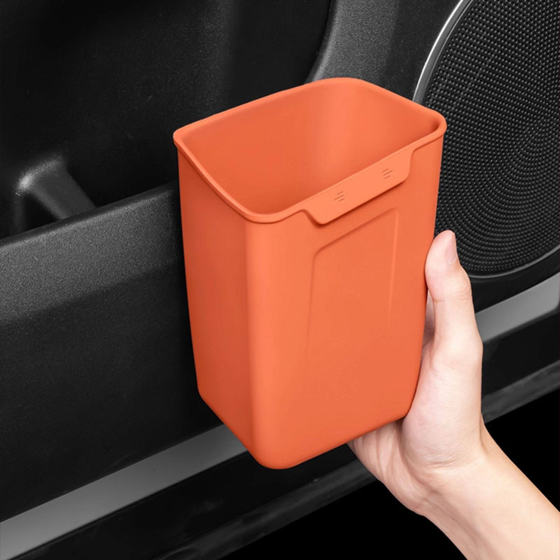 유니버설 자동차 도어 쓰레기통 미니 쓰레기통 실리콘 방 - Waterproof Car Trash Can With Lid 리뷰 및 가격