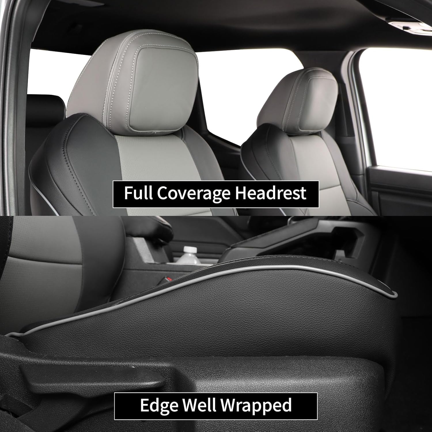 EKR 타코마 자동차 시트 커버, 토요타 타코마(휘발유 - Leather Car Seat Covers Full Set Universal 리뷰 및 가격