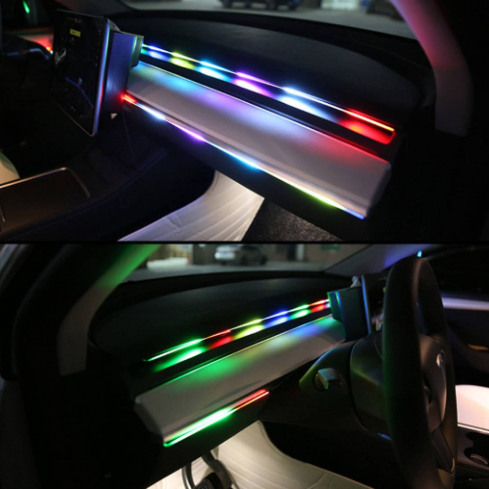 6개 아크릴 차량용 LED 조명 앱 제어 차량 실내 무 - Led Ambient Interior Car Lights App Control 리뷰 및 가격