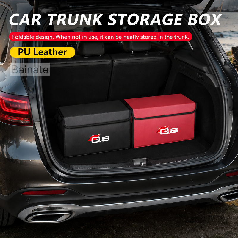 아우디 Q8 GET 4mn;4mt 2018-2025용  - Car Trunk Organizer Foldable Storage Box 리뷰 및 가격