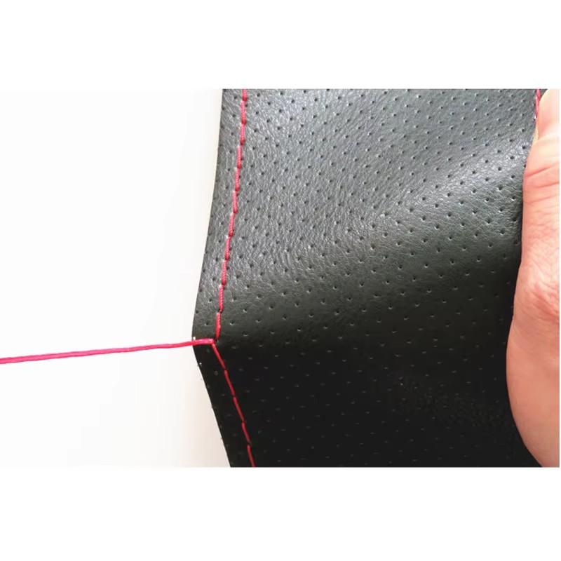 새로운 36 38 40cm 정품 가죽 자동차 자동차 핸 - Car Steering Wheel Cover Anti Slip Breathable 리뷰 및 가격